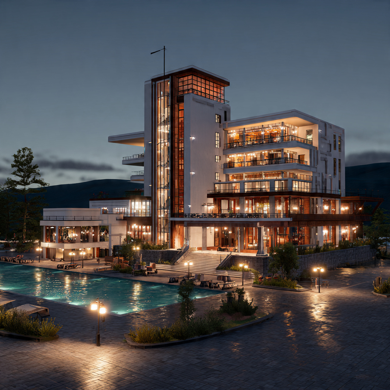 Hotel, Resort, and Restaurant